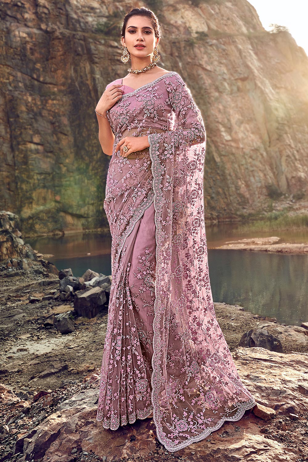 Partywear Sarees